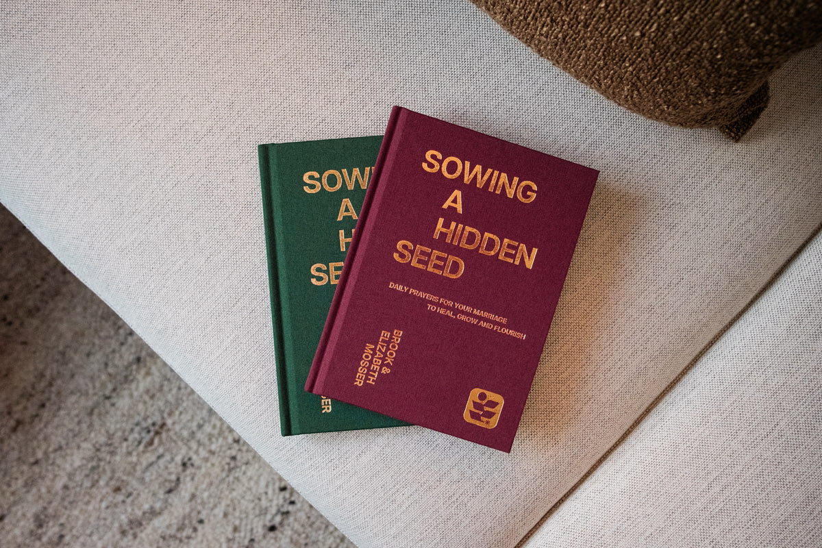 Both volumes of Sowing a Hidden Seed together, the parenting and marriage devotionals